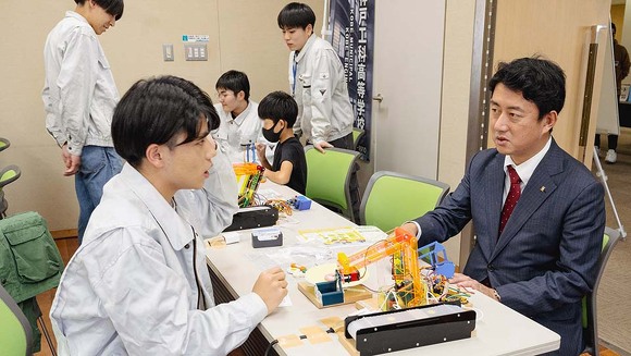 尼崎市長が来訪2